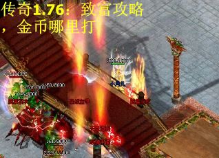 传奇1.76：致富攻略，金币哪里打